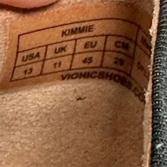 Vionic Kimmie Leather Arch Support Orthotic Slip-On Sneakers Comfort Shoes Women - Picture 10 of 10